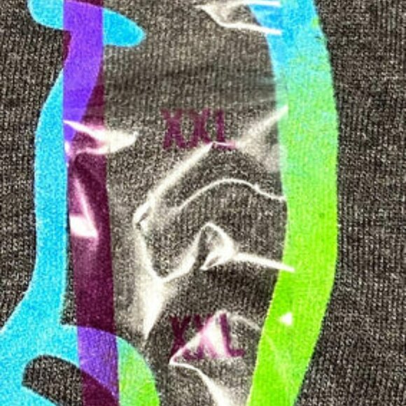 Nirvana -- Adult Dark Gray Unisex NOS 2X-Large T-Shirt - Picture 3 of 7